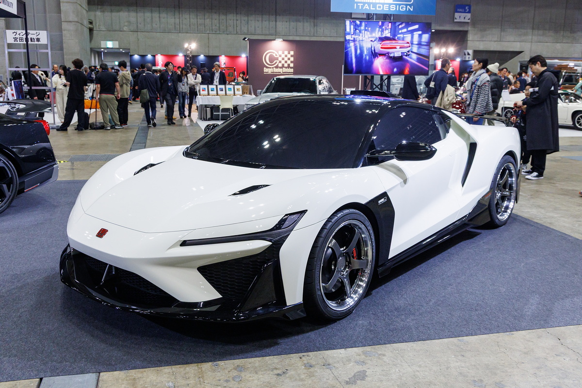 オートモビルカウンシル2026に登場した『イタルデザイン』のブース。