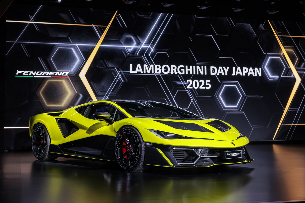 日本におけるランボルギーニは、北米、ドイツに続く第3のマーケットに成長した。