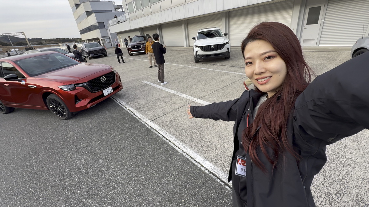 黒木美珠がマツダ体験会をレポート：クルマ体験編】まさかの北米向けCX