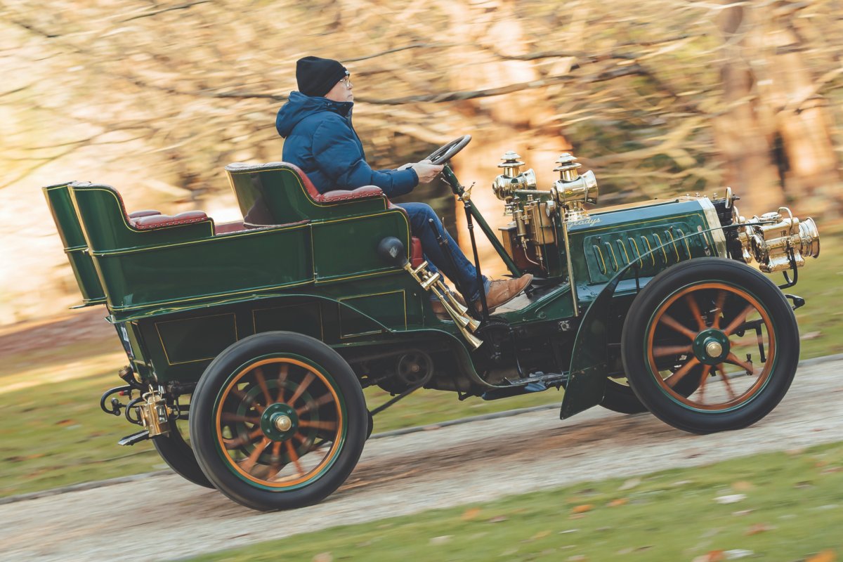 グラディエーター 10HP リア・エントランス・トノー（1902～1903年／英国仕様）