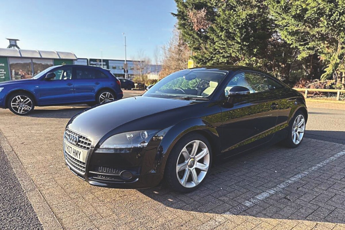 アウディTT 2.0 TFSI（2007年式／英国仕様）