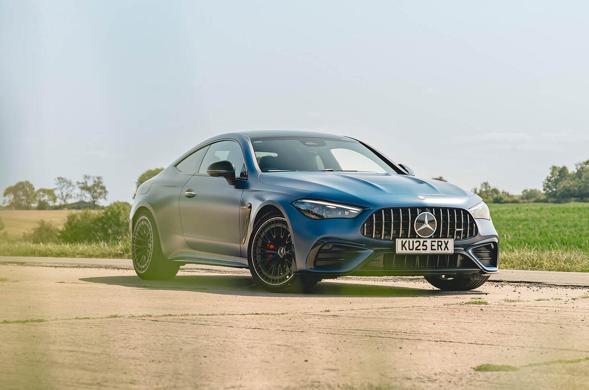 メルページです メルセデスAMG、大排気量V8エンジンに回帰 高性能クーペ『CLE 63ミトス