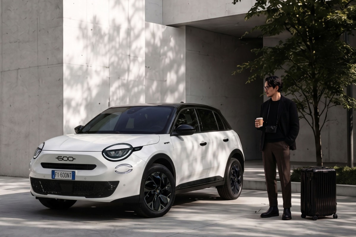 限定車『フィアット600ハイブリッド・スポルト』。