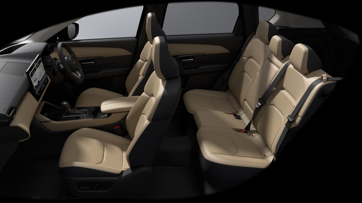 新型マツダCX-5『L』グレード、スポーツタン内装。