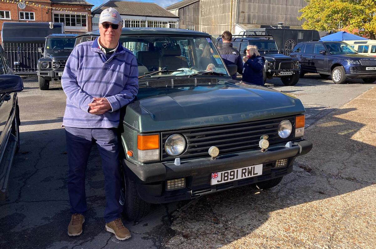 マイク・ハーストさんのレンジローバー3.5 V8ヴォーグSE