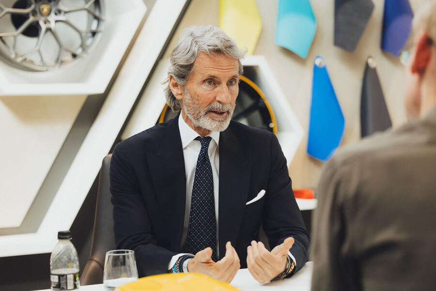 ランボルギーニのステファン・ヴィンケルマンCEO