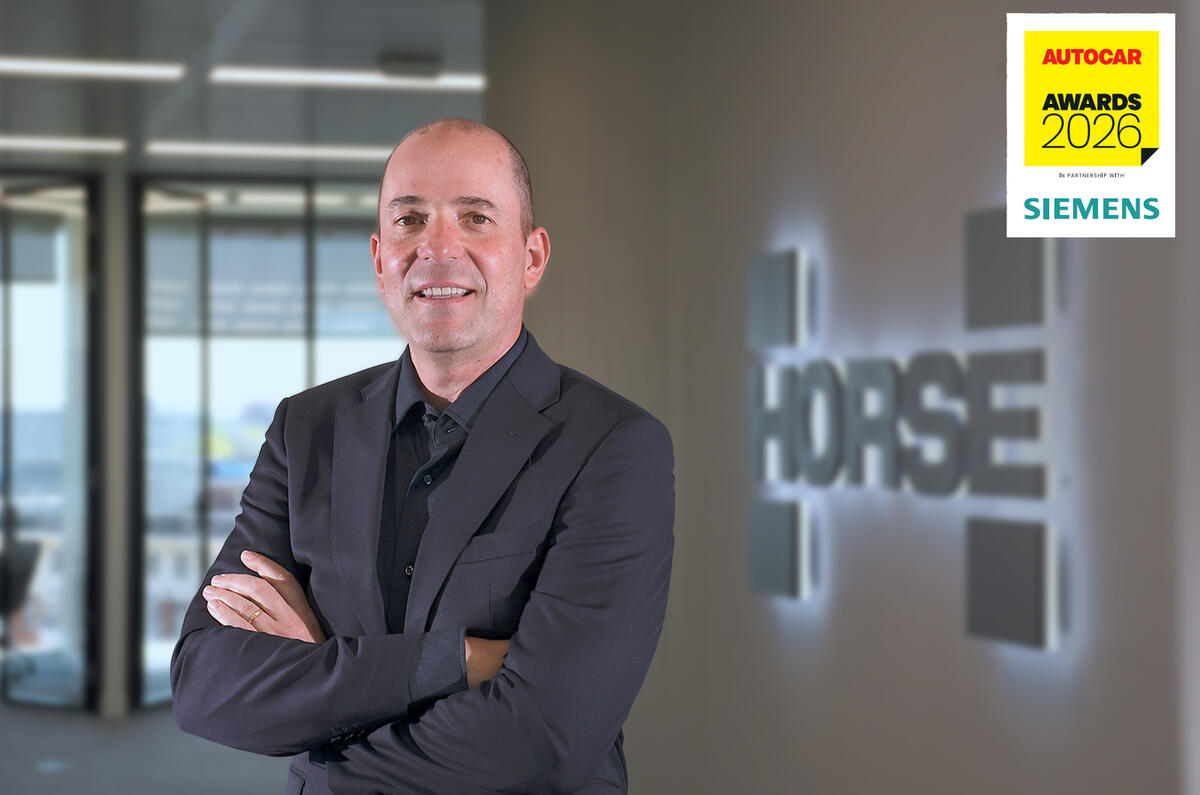 ホース・パワートレインのCEO、マティアス・ジャンニーニ氏