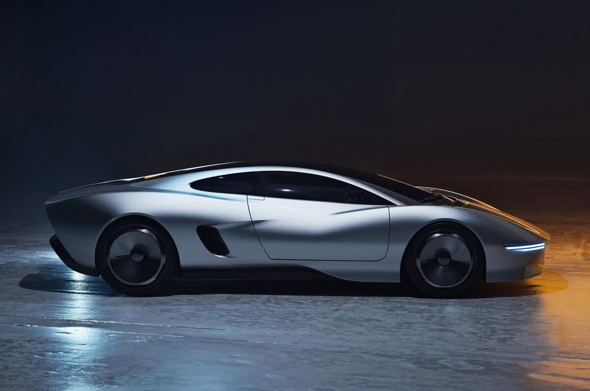 カラム・デザイン社が発表した現代版ジャガーXJ220のデザインスタディ
