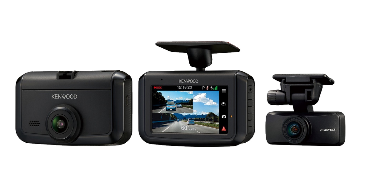 2カメラタイプの『ケンウッドDRV-G50W』。