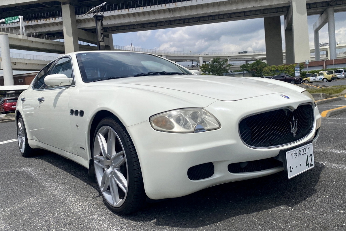 久しぶりに登場した大貴族号こと、筆者の愛車『マセラティ・クワトロポルテ・スポーツGT』！
