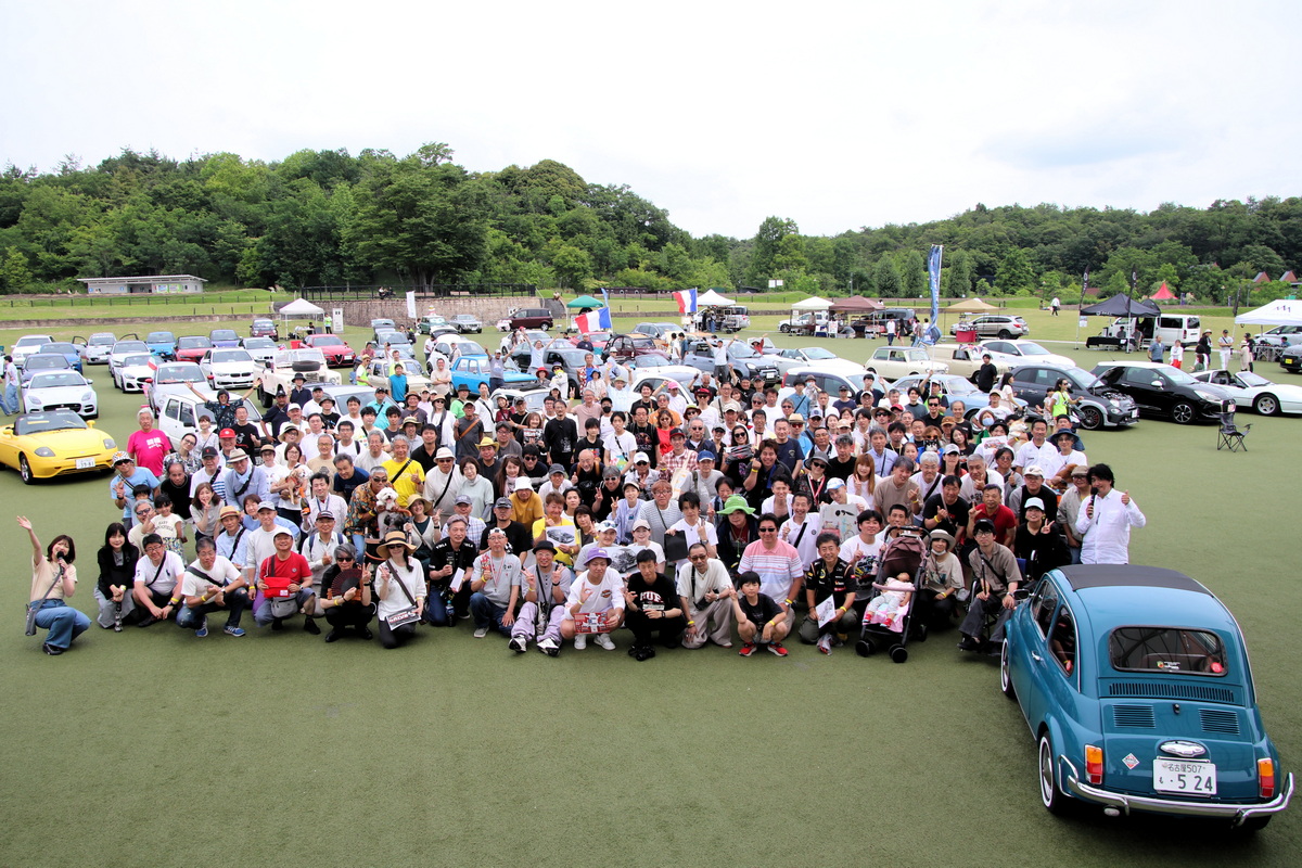 愛・地球博記念公園に欧州車約250台が集結！ 今年で16回目を迎えた