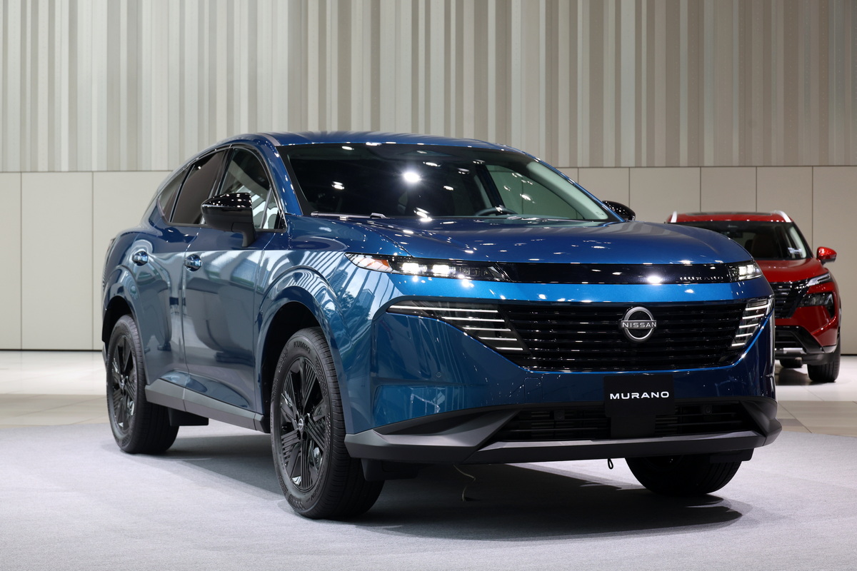 MURANO ムラノ ブルー リボン レース デカンタ デキャンタ 日産『ムラーノ』復活！ 米国生産モデルを日本で受注開始 左ハンドルの