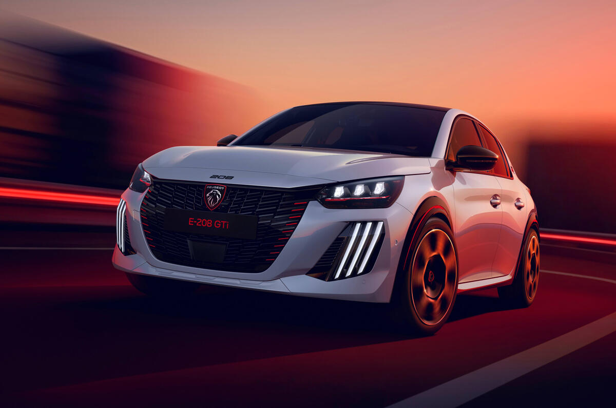 プジョーe-208 GTi
