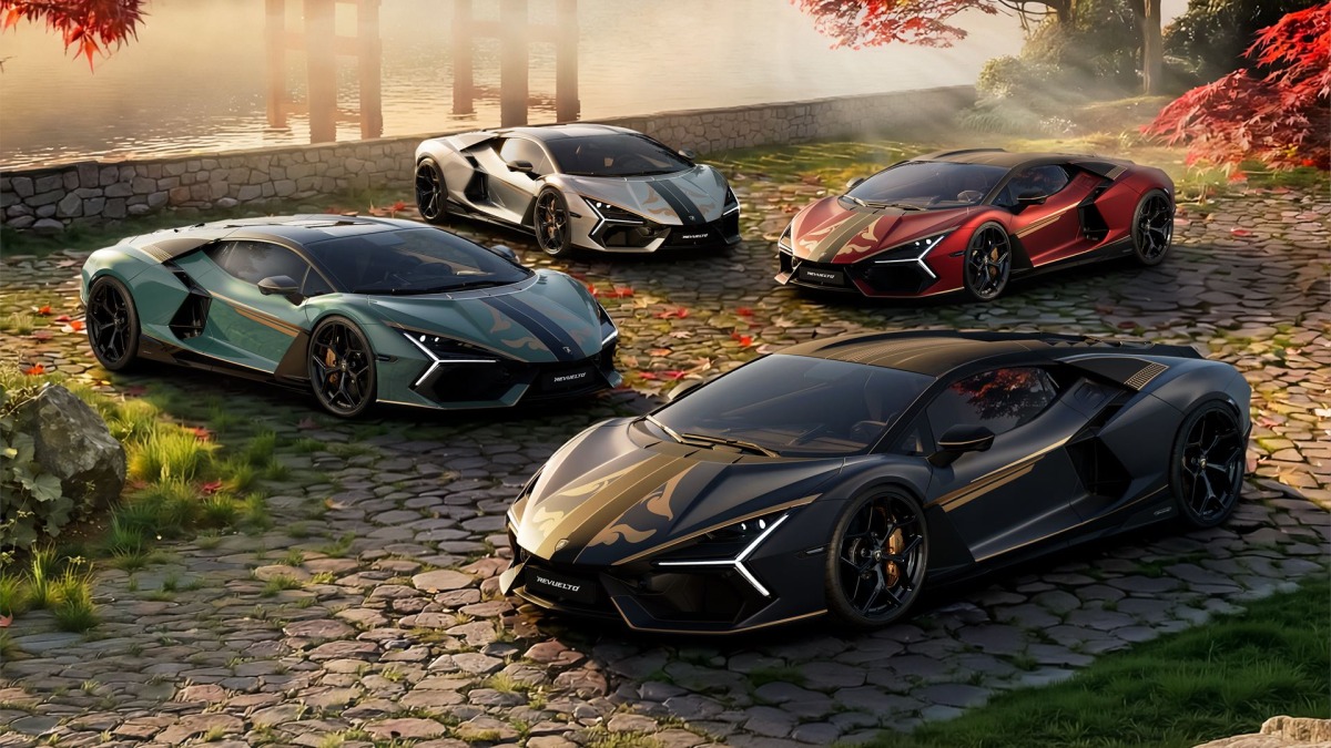 ランボルギーニ・ジャパン25周年を記念した限定車『ランボルギーニ・レヴエルト・インパヴィド』。