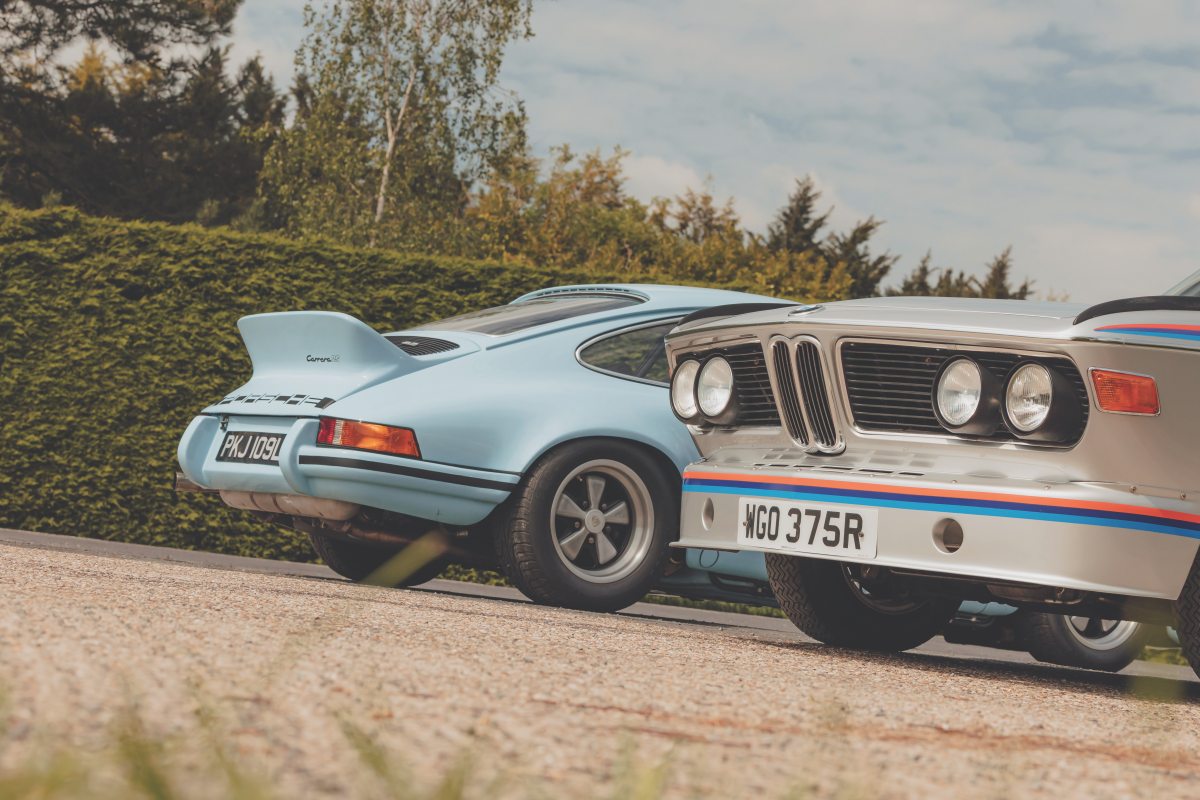 BMW 3.0 CSL/ポルシェ911 カレラRS 2.7