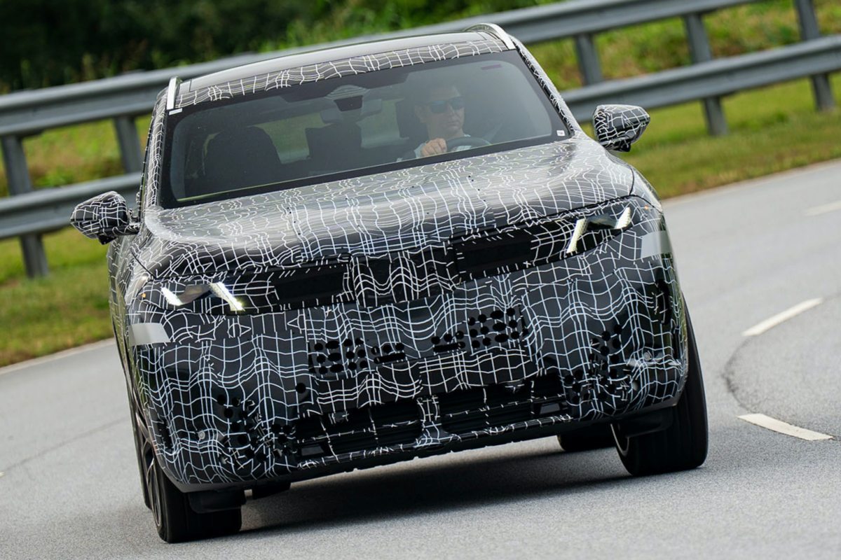 BMW iX5 60 xドライブ(プロトタイプ)
