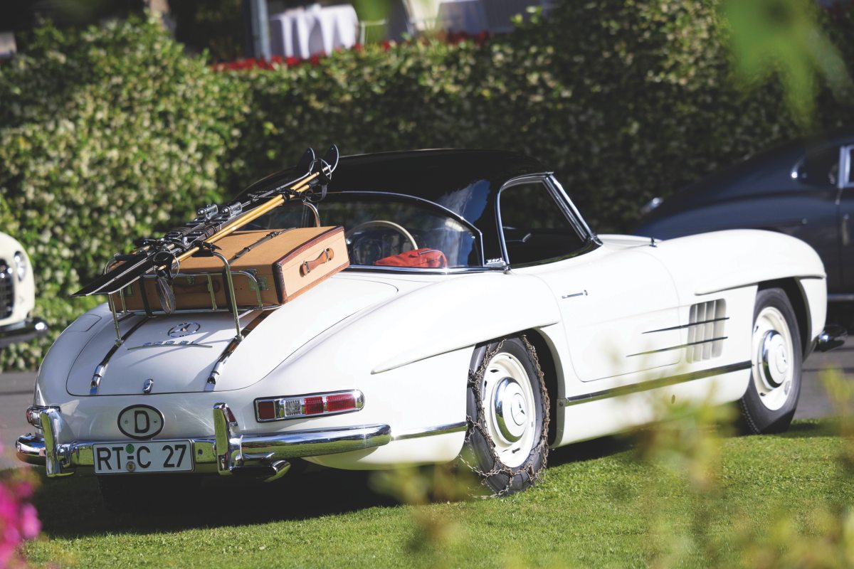 「コッパドーロ・ヴィラ・デステ」に輝いた、メルセデス・ベンツ300SL ロードスター(1963年式)