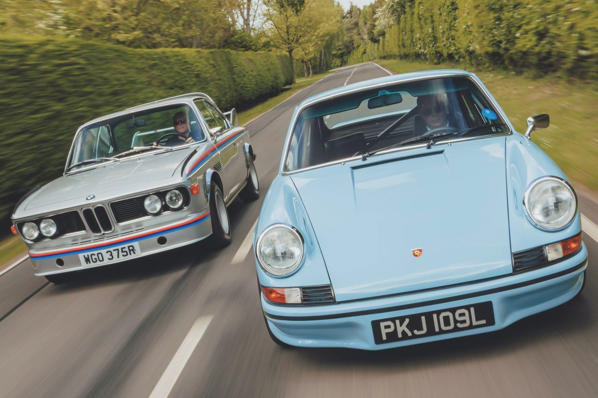 BMW 3.0 CSL/ポルシェ911 カレラRS 2.7