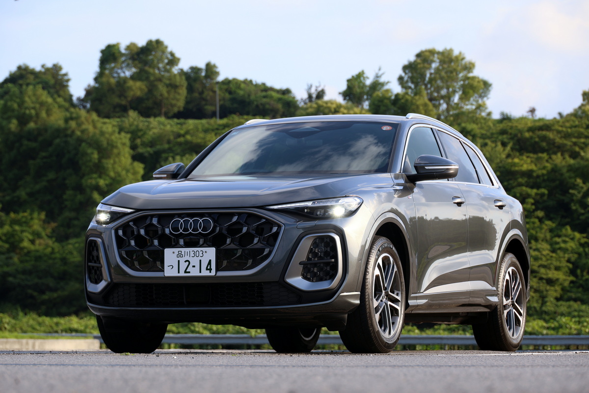 今回の取材車はディーゼルモデルの『アウディQ5 TDIクワトロ150kWアドバンスド』。