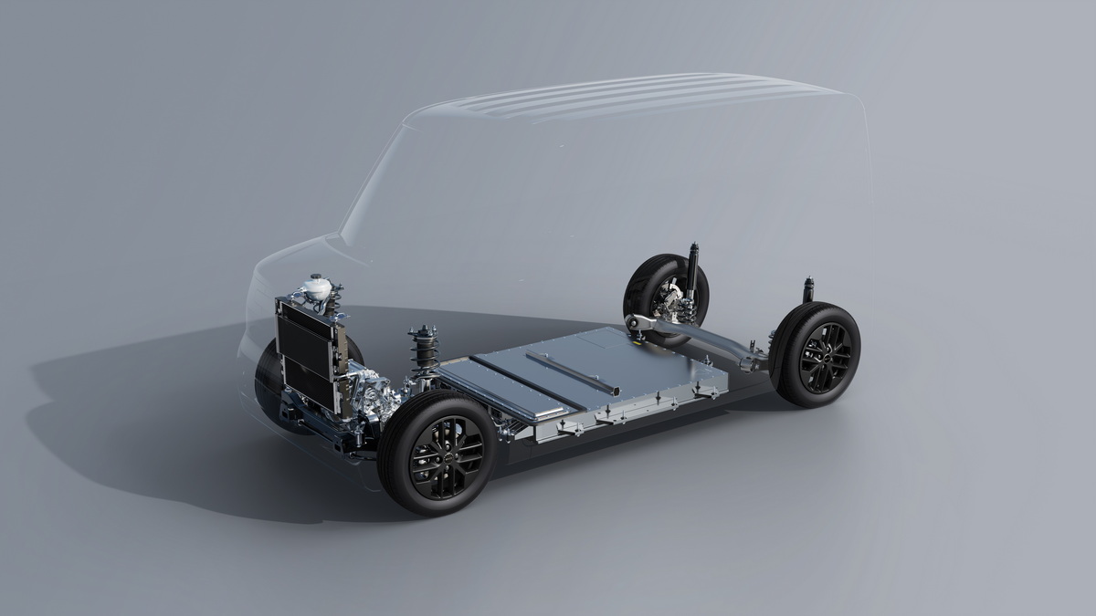 ラッコ専用に新設計された統合型EV技術、『Xパックアーキテクチャ』。