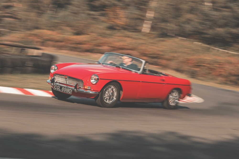 MGAの後継として1962年に誕生したMGB。