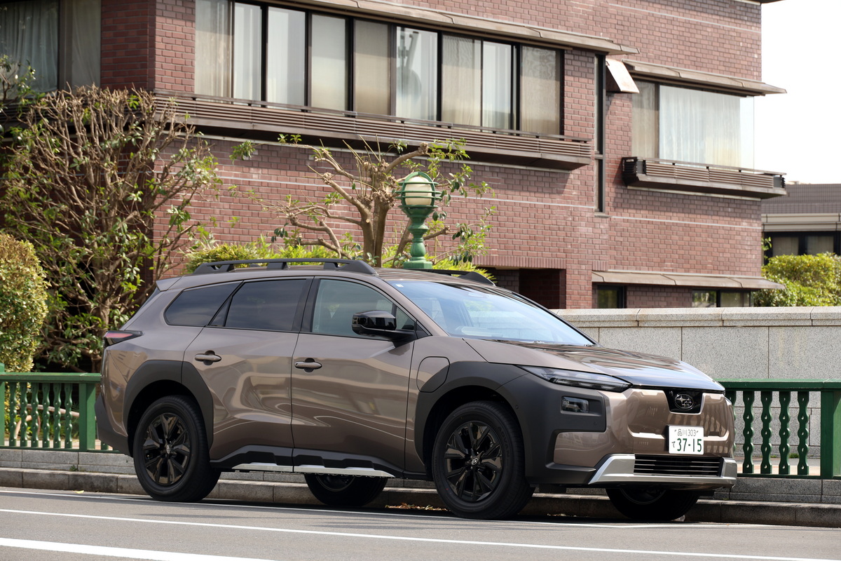 続いて取材したスバルの最新EV、『トレイルシーカーET-SS』。