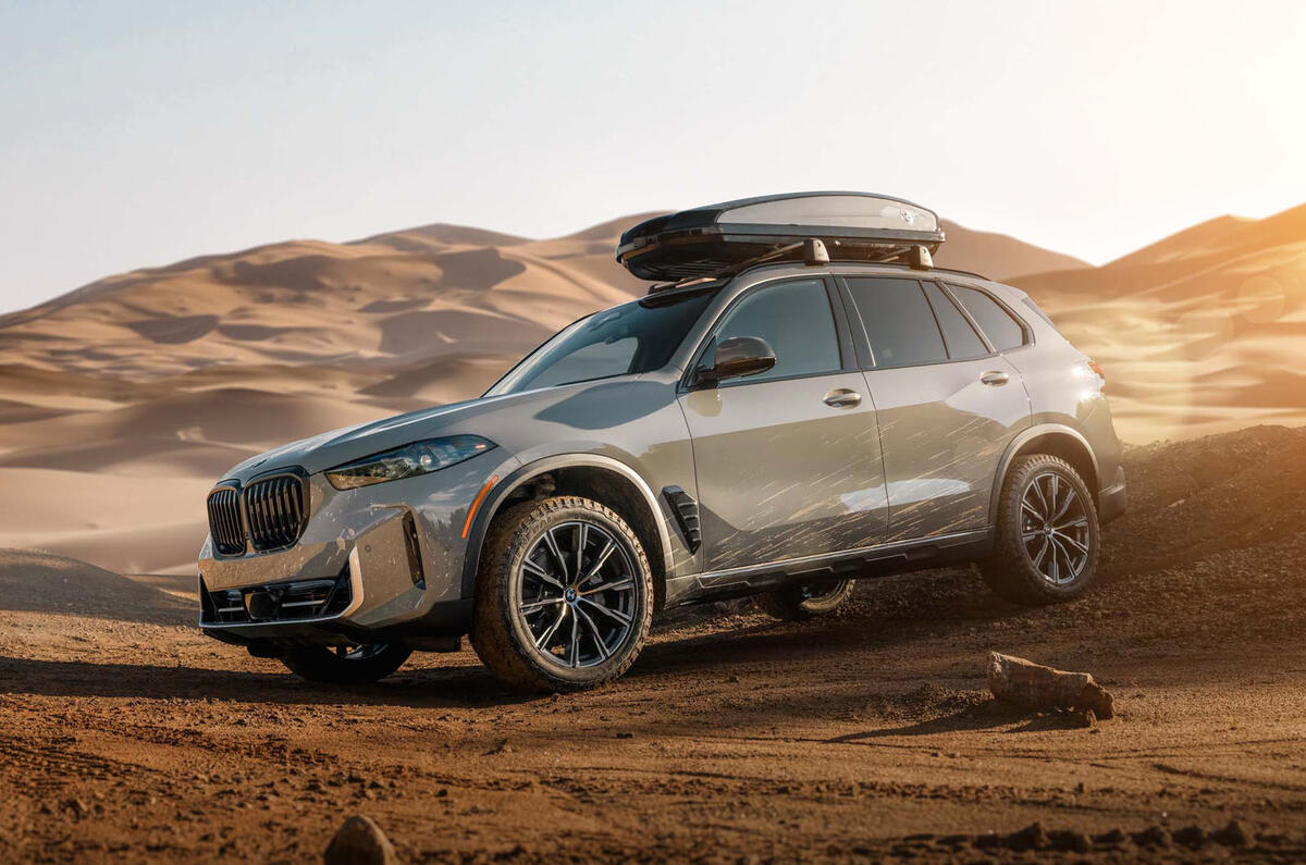 BMW X5の25周年記念で限定販売されたオフロード仕様の「シルバー・アニバーサリー・エディション」