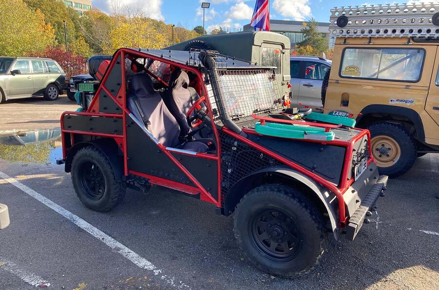 アンディ・レイチャーさんの愛車（ベースはスズキSJ410）