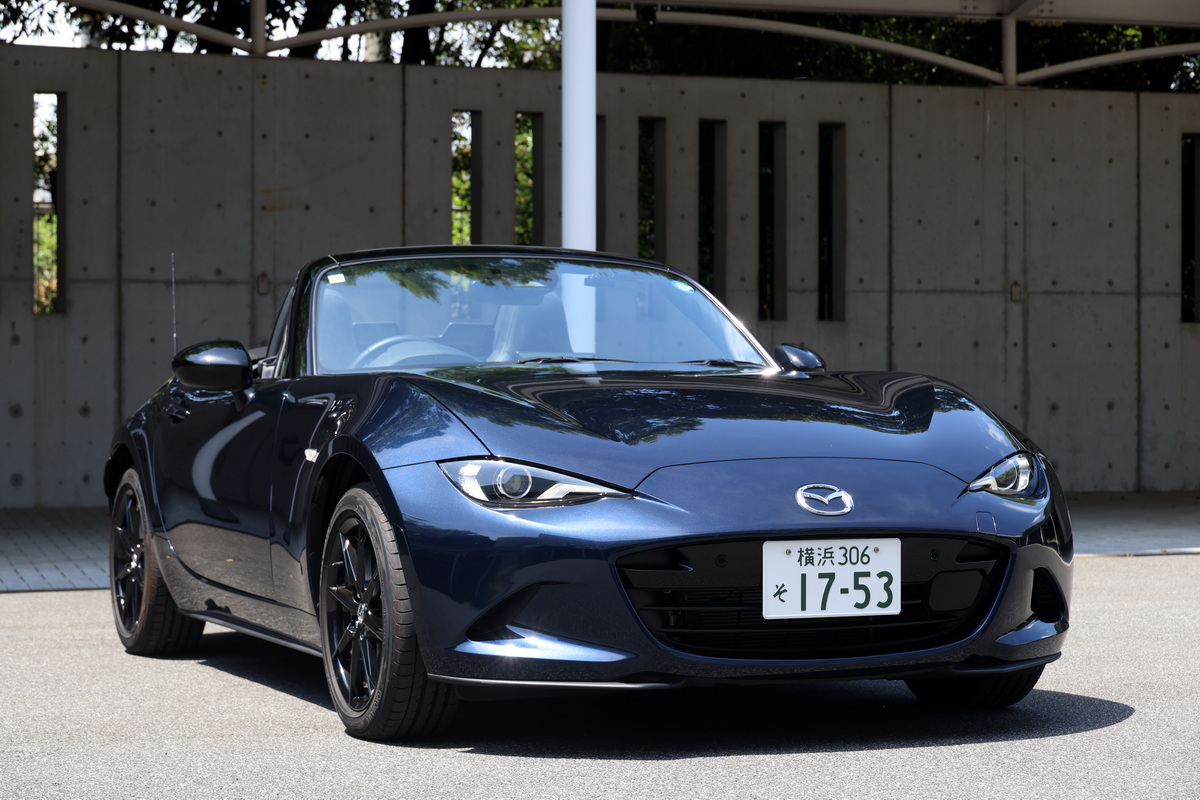 追加で取材することになった、ロードスターSレザーパッケージVセレクション。