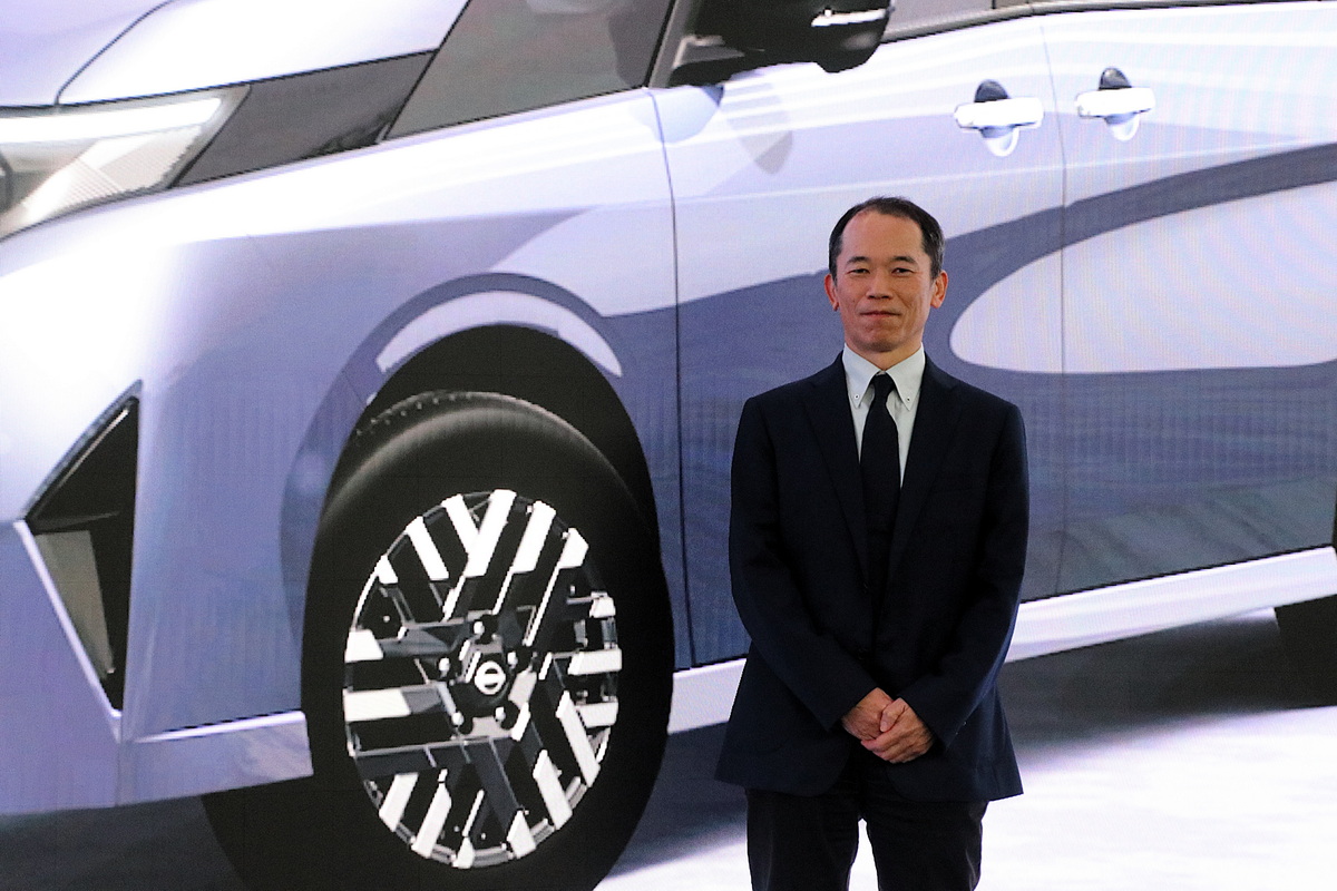 日産セレナの開発責任者を務める松井達彦さん。