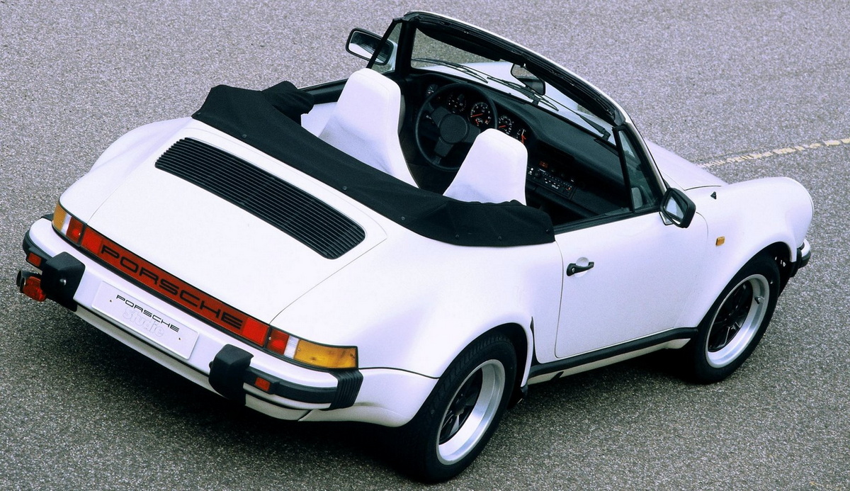 1981年のフランクフルト・ショーで披露された911SCカブリオレ・スタディ。