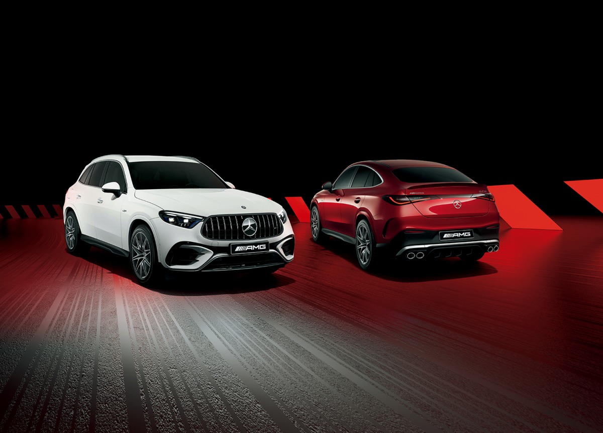 メルセデスAMG GLC53 4マティック+(SUV/クーペ)。
