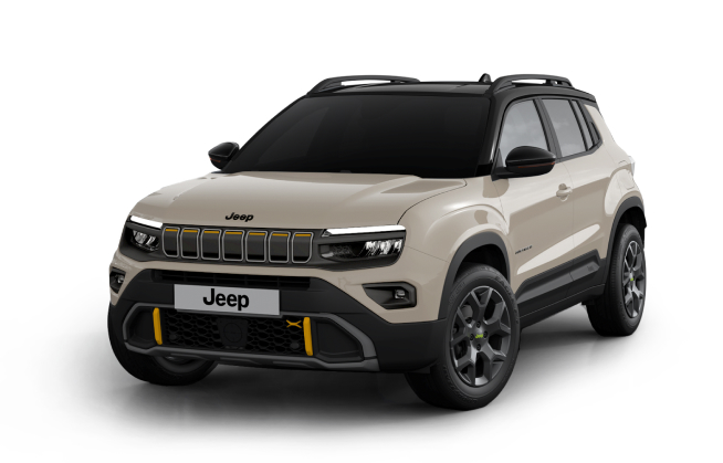 限定車『ジープ・アベンジャー4xeハイブリッド・エディションX』。