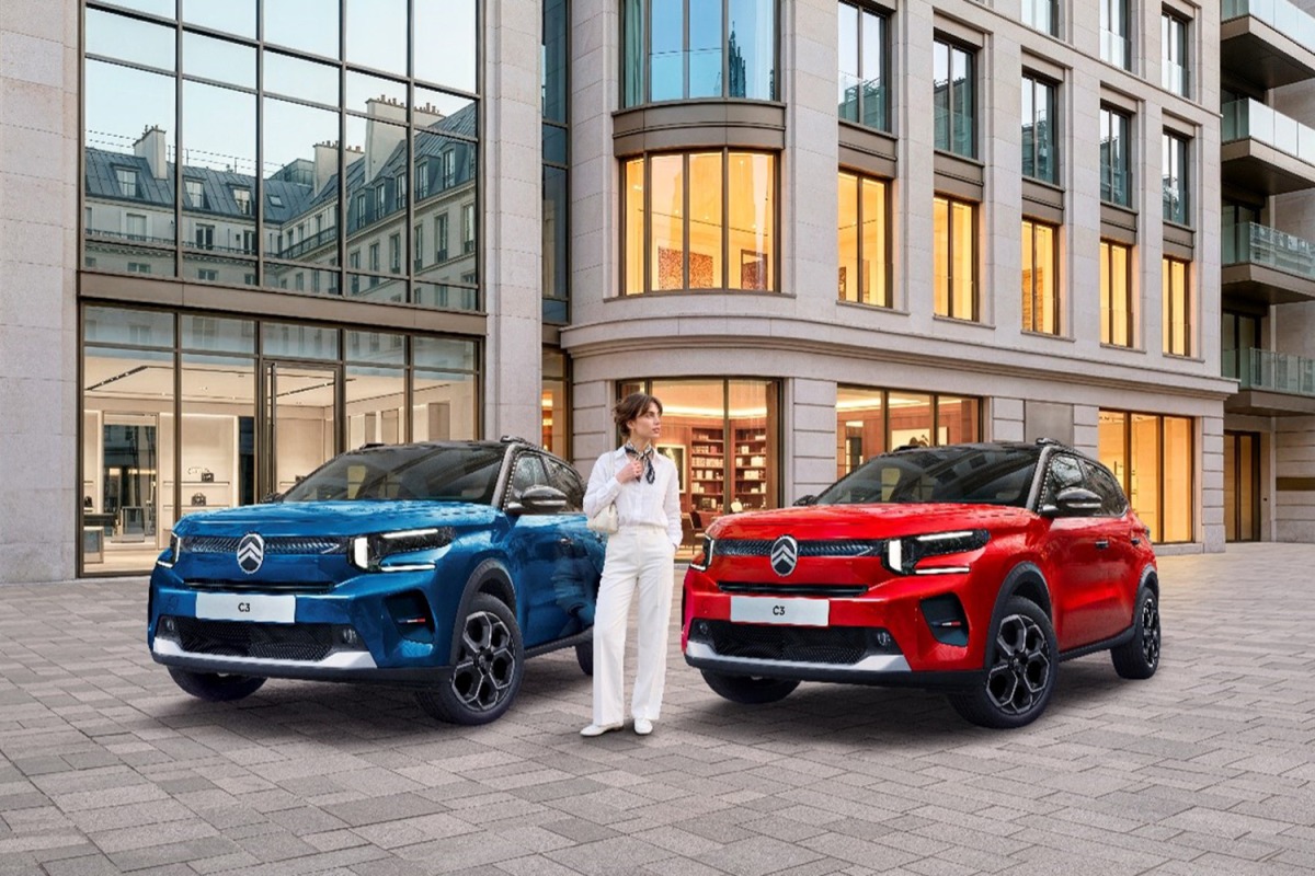 シトロエンC3マックス・ハイブリッド限定車『フレンチタッチ』。