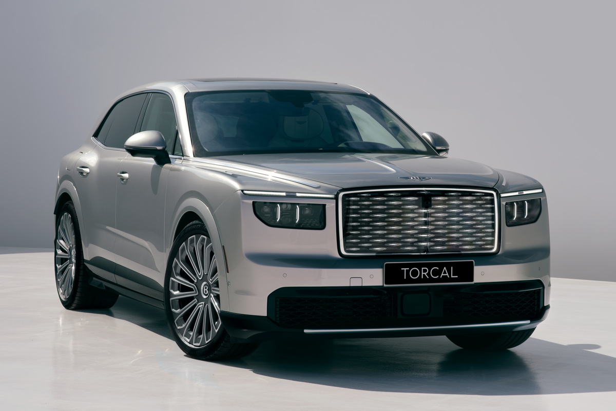 9月26日にロンドンで発表されたベントレー初のEV『トルカル』。