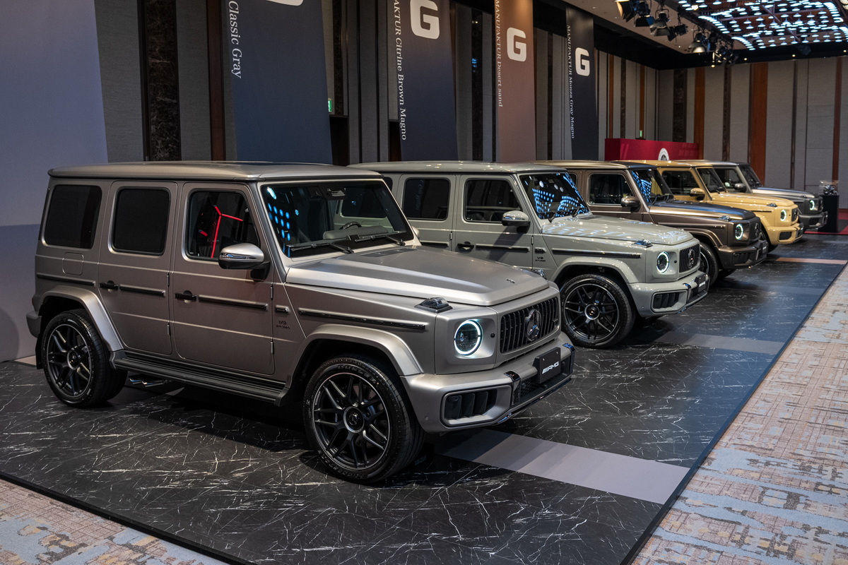 メルセデスAMG G63をベースとした200台限定『マヌファクトゥーラ・エディション』が登場。