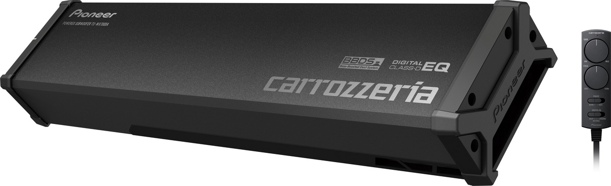 パワードサブウーファーのTS-WX700DA。最大出力250Wのパワーアンプを内蔵する。